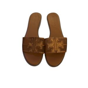 COPY - Tory Burch Brown Slide Sandals